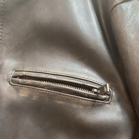 Men’s Wilsons Leather Jacket  size large - Picture 9 of 9